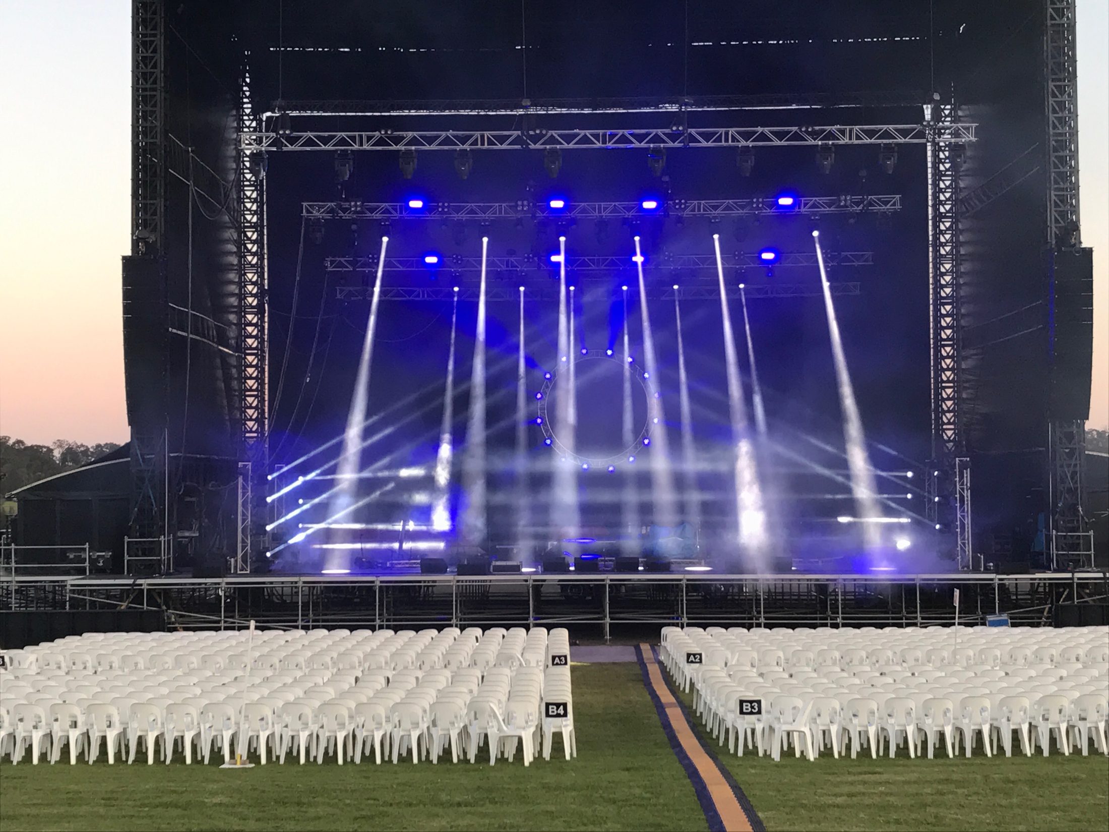 Bowie Symphony in the Vines