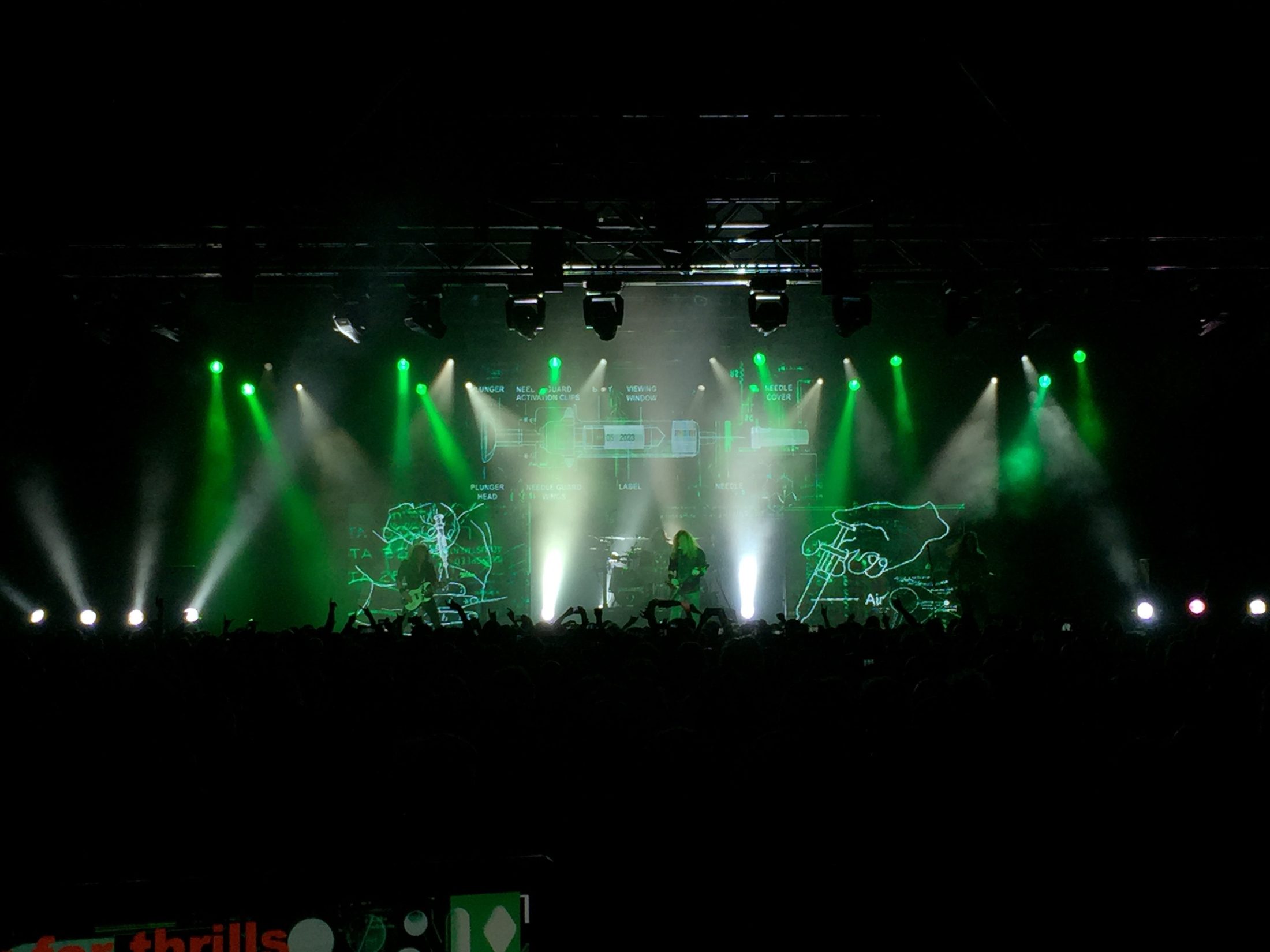 Megadeath in Australia 2015